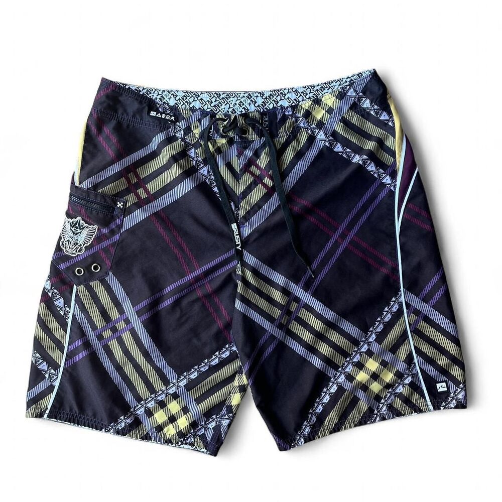 Rusty Men's multi Shorts - Picture 1 of 7
